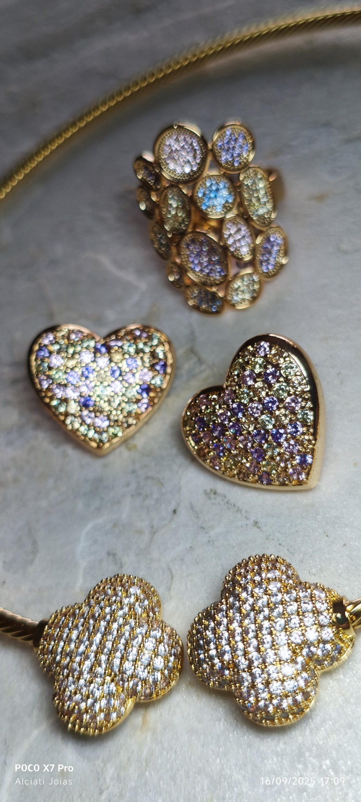 Conjunto Micro Zircônias Cristal