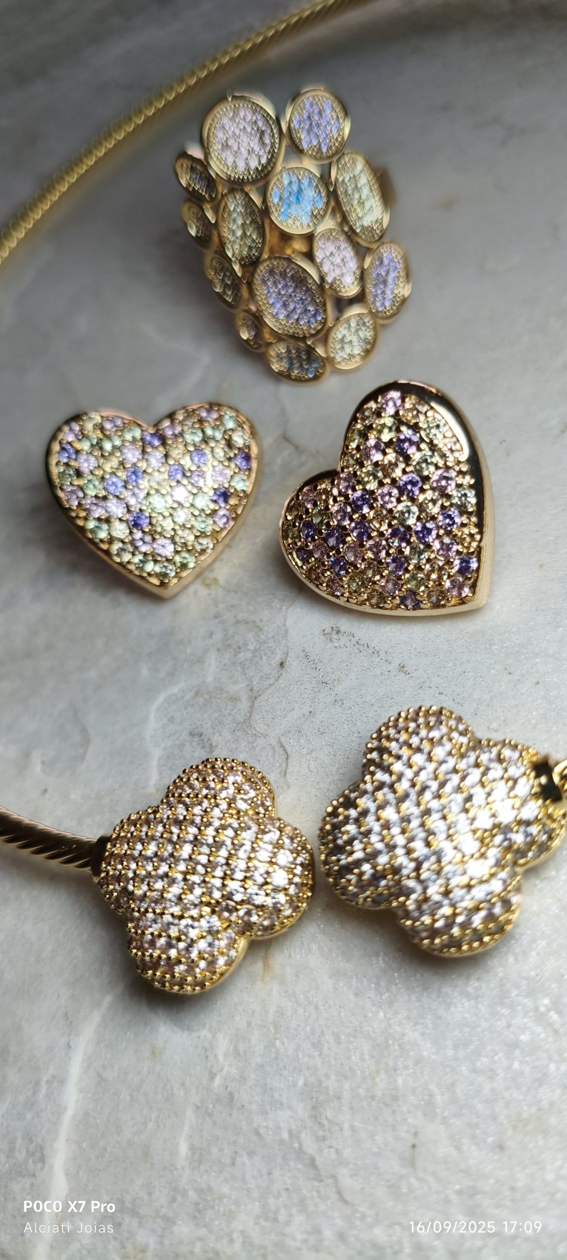 Conjunto Micro Zircônias Cristal - Imagem 3