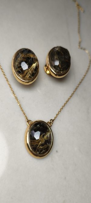 Quartzo Rutilado Negro