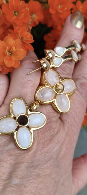 Conjunto Dolomita branca e Madrepérola