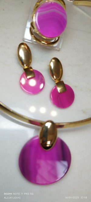 Conjunto Agata Pink