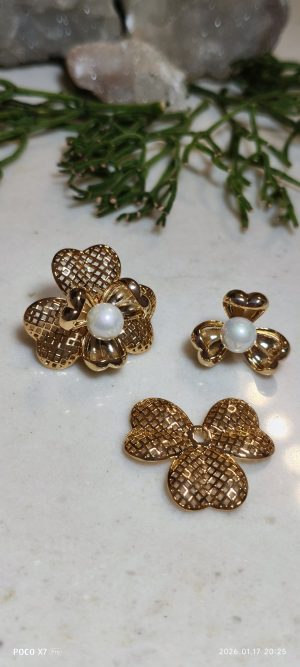 Brinco articulado Pérola Shell