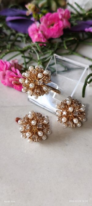 Conjunto Flor Pérola