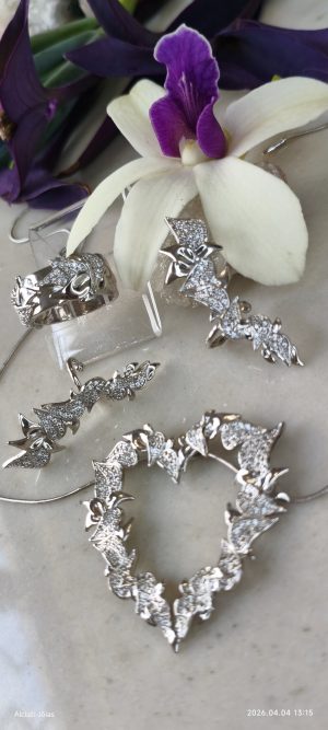 Conjuntos Dois Banhos 
Ródio Branco 
Ouro 18k