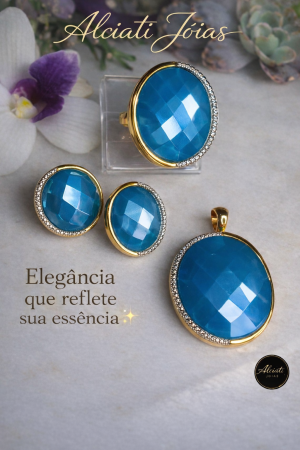 Conjunto Quartzo Acgua Perolado