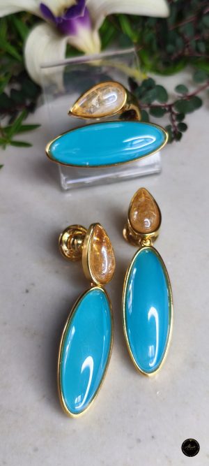 Conjunto Agata Citrino