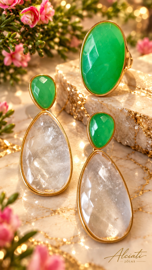 Conjunto Cristal de Rocha