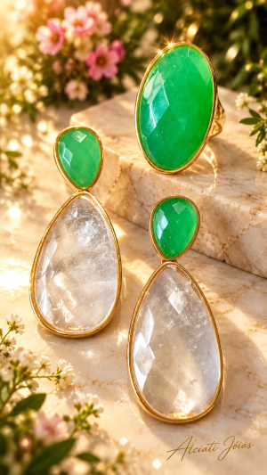 Conjunto Cristal de Rocha